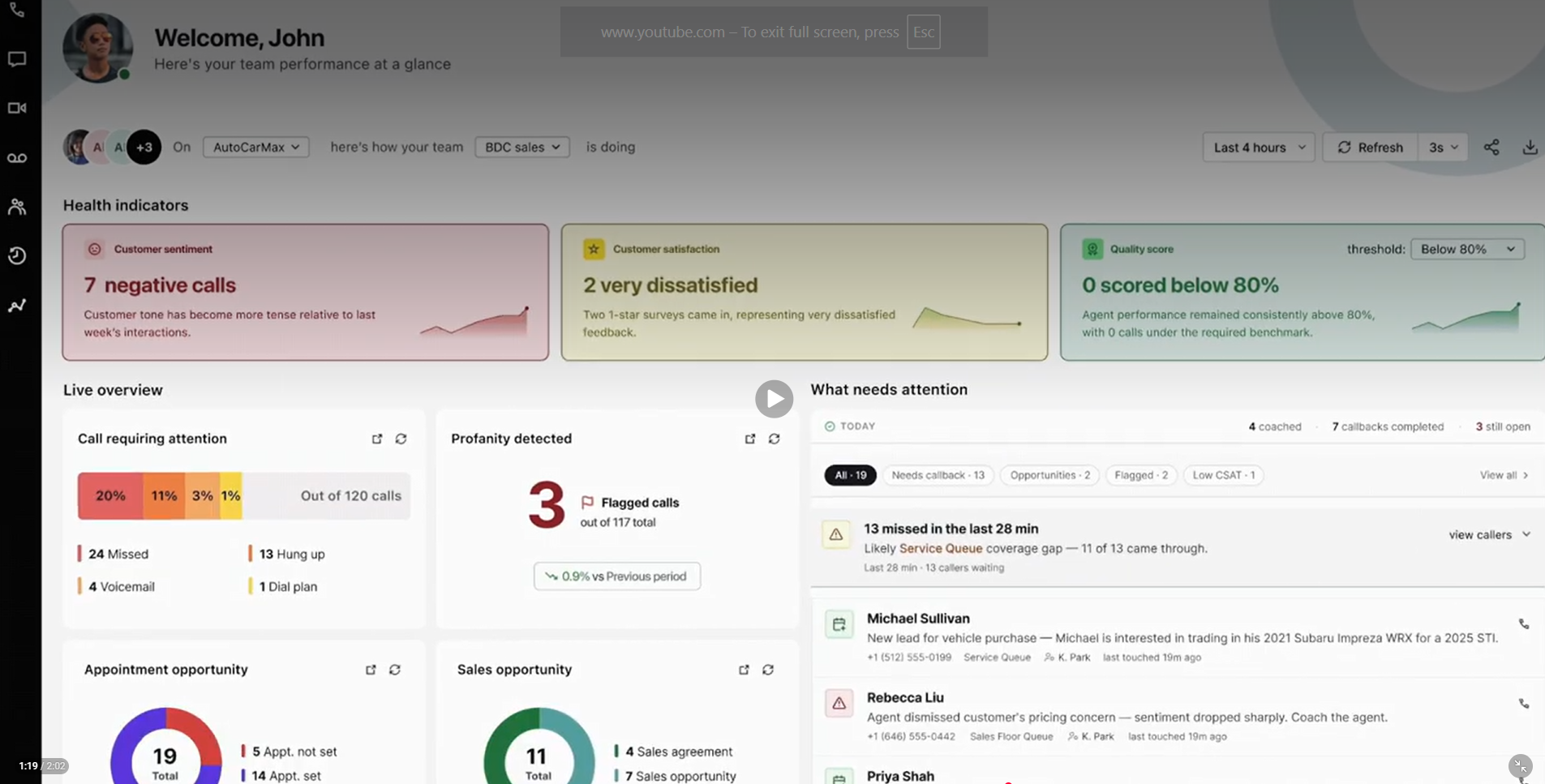 CX Insights target experience